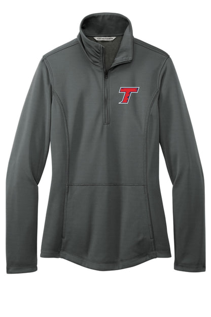 TBSA Port Authority® Ladies Smooth Fleece 1/4-Zip (E.L804)