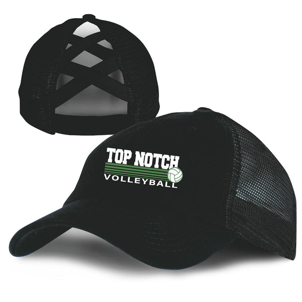 TOP NOTCH VOLLEYBALL LIZA PONYTAIL CAP (E.ABB.)