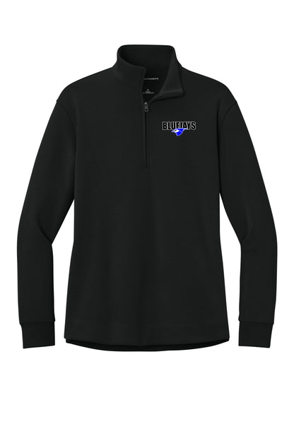 PORTA BLUEJAYS Port Authority® Wearever Signature Double Pique 1/4-Zip (E.LK210/K210)