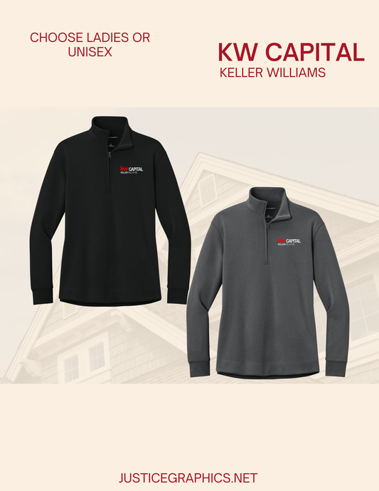 KW CAPITAL Port Authority® Wearever Signature Double Pique 1/4-Zip (E.LK210/K210)