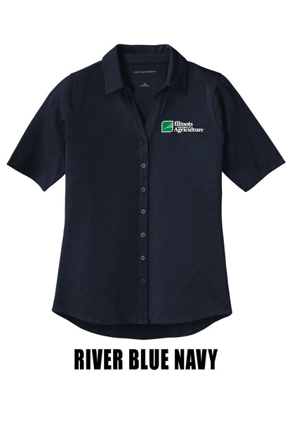 Illinois Department of Agriculture Port Authority® Women's City Stretch Top (E. LK682)