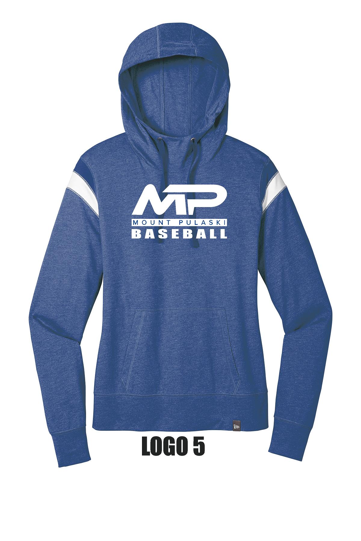 MT. PULASKI GRADE SCHOOL LADIES NEW ERA VARSITY HOODIE (P.LNEA108)