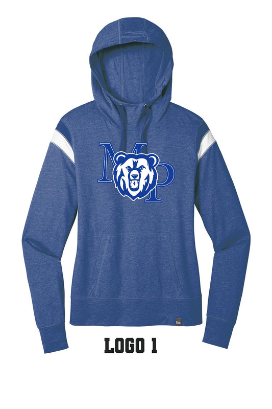 MT. PULASKI GRADE SCHOOL LADIES NEW ERA VARSITY HOODIE (P.LNEA108)