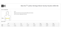 MASCOT SALE New Era ® Ladies Heritage Blend Varsity Hoodie (P.LNEA108)