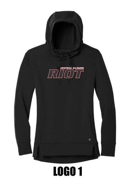 RIOT SOFTBALL LADIES LUUMA PULLOVER FLEECE HOODIE (P.LOG810)