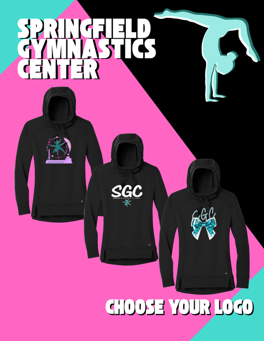 SPRINGFIELD GYMNASTICS CENTER LADIES FLEECE PULLOVER (P. LOG810)