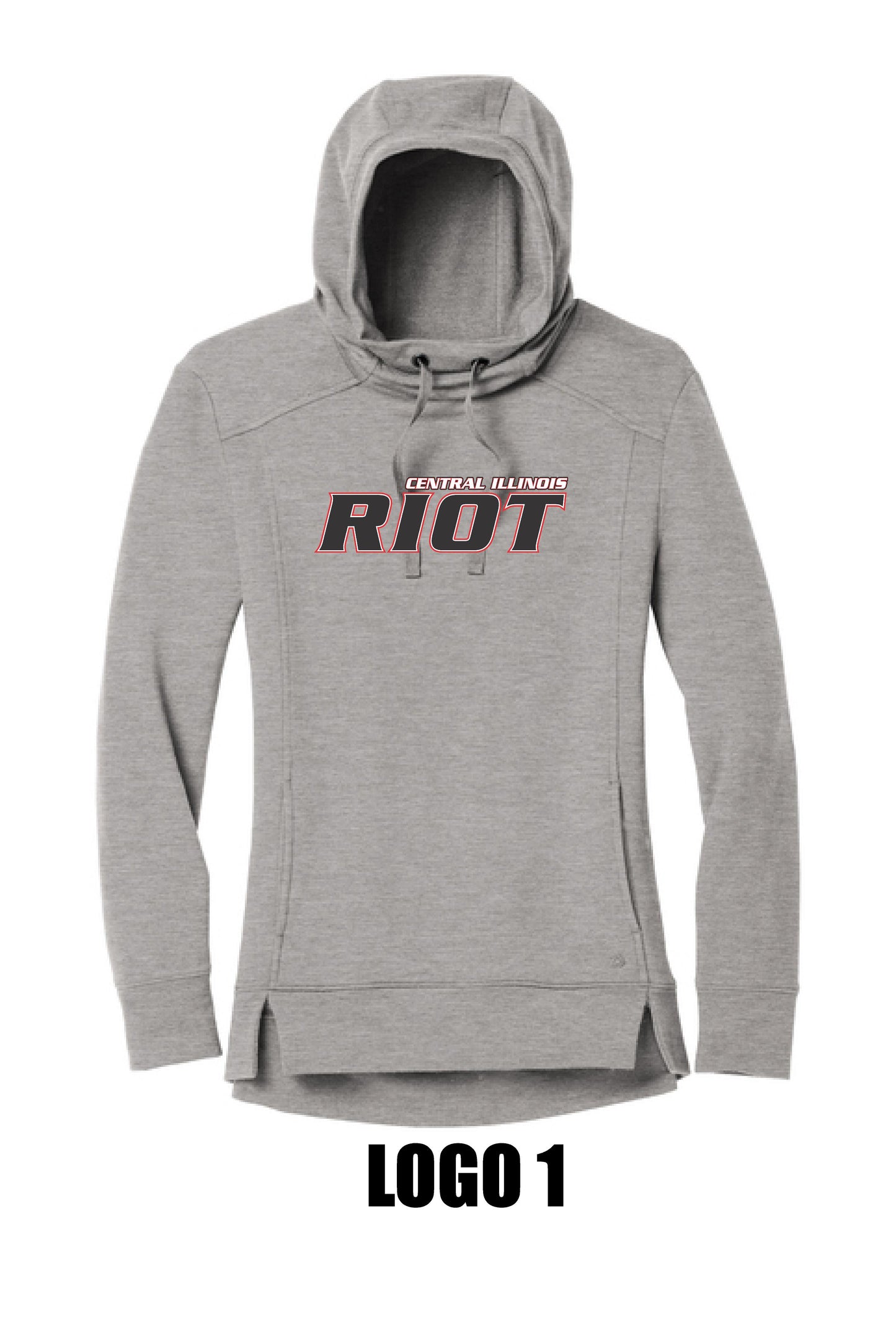 RIOT SOFTBALL LADIES LUUMA PULLOVER FLEECE HOODIE (P.LOG810)
