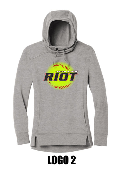 RIOT SOFTBALL LADIES LUUMA PULLOVER FLEECE HOODIE (P.LOG810)