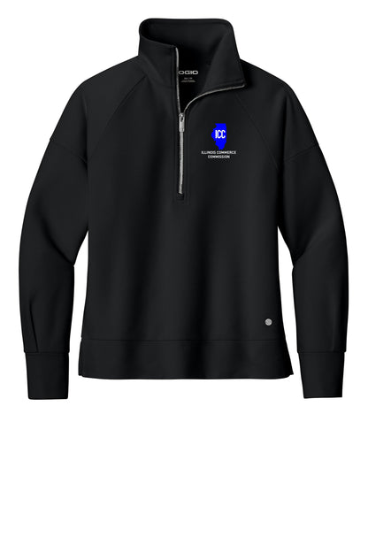 Illinois Commerce Commission OGIO® Women’s Luuma 1/2-Zip (E.LOG814)