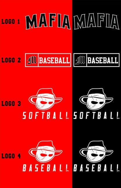 MAFIA BASEBALL/SOFTBALL YOUTH/UNISEX HOODIE (P.18500/18500B)