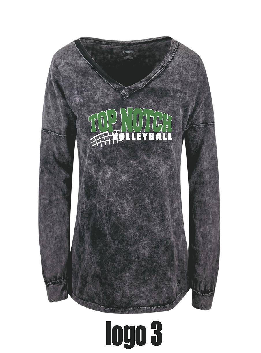 TOP NOTCH VOLLEYBALL LOLA DIP DYE SHIRT (P.ABB.)