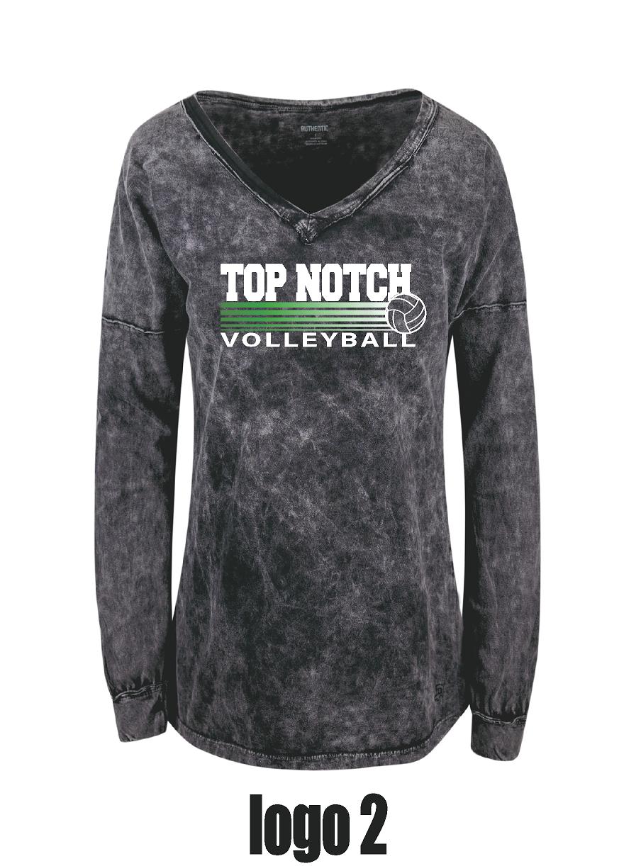 TOP NOTCH VOLLEYBALL LOLA DIP DYE SHIRT (P.ABB.)