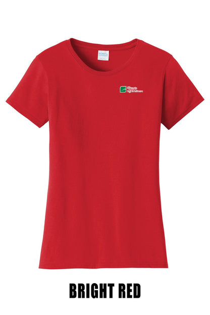 Illinois Department of Agriculture Port & Company® Women's Fan Favorite™ Tee (E.LPC450)