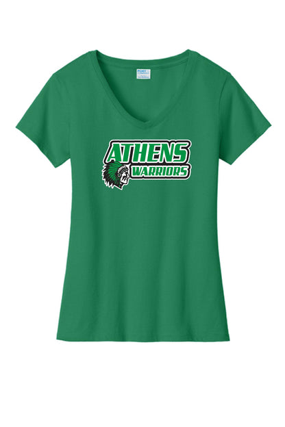 MASCOT SALE Port & Company® Ladies Fan Favorite™ V-Neck Tee (P.LPC450V)