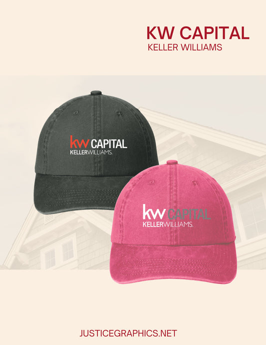 KW CAPITAL Port Authority® Women's Garment Washed Cap (E.LPWU)