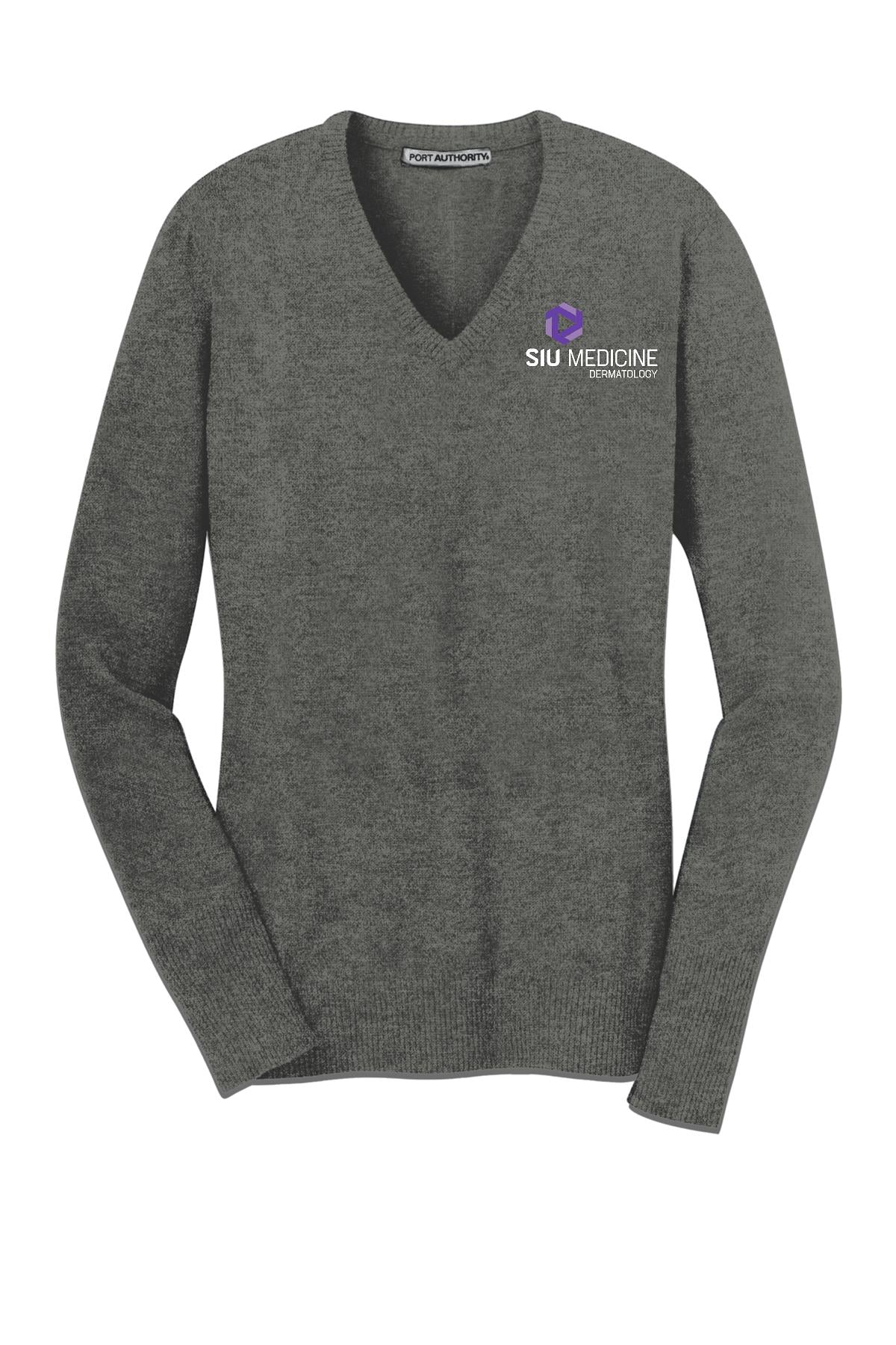 SIU Medicine Dermatology Ladies VNeck Sweater (E.LSW285)