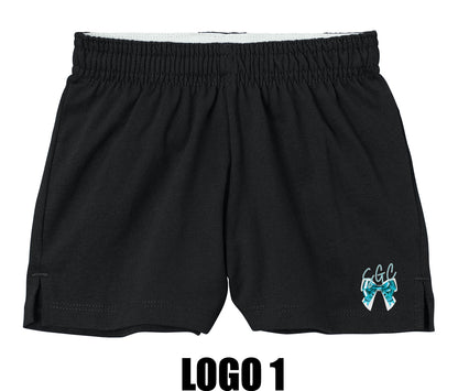 SPRINGFIELD GYMNASTICS CENTER Sport-Tek® Women’s Jersey Knit Squad Short (P.LST311/YGST311)