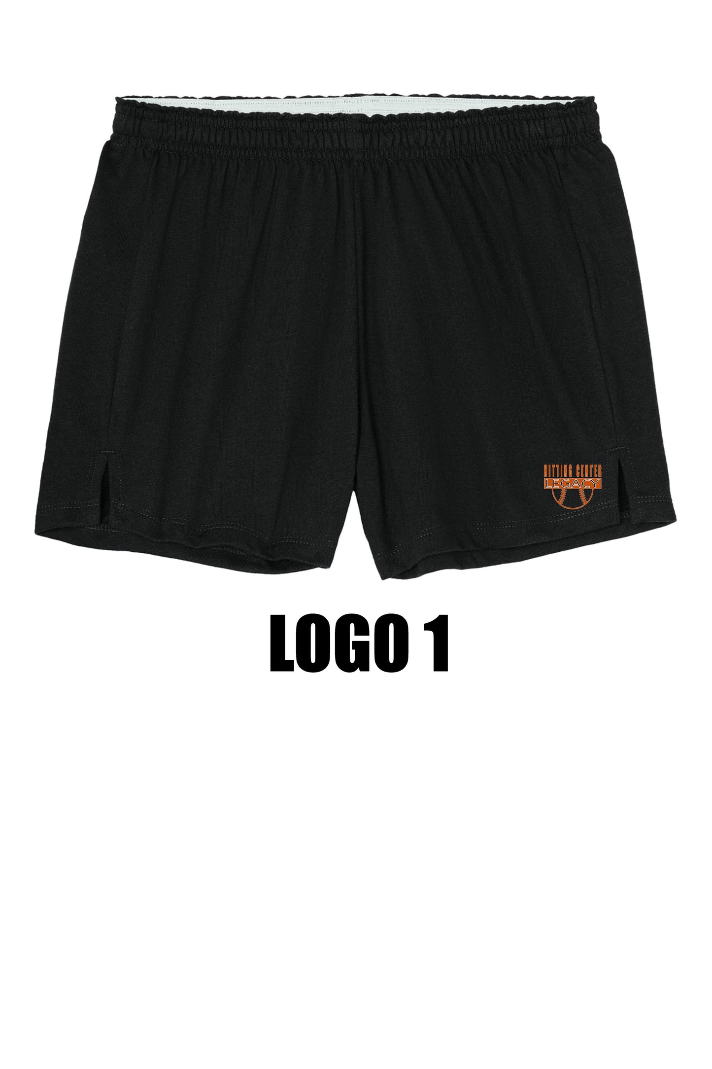Hitting Center Legacy Softball Sport-Tek® Women’s Jersey Knit Squad Short (P.LST311)
