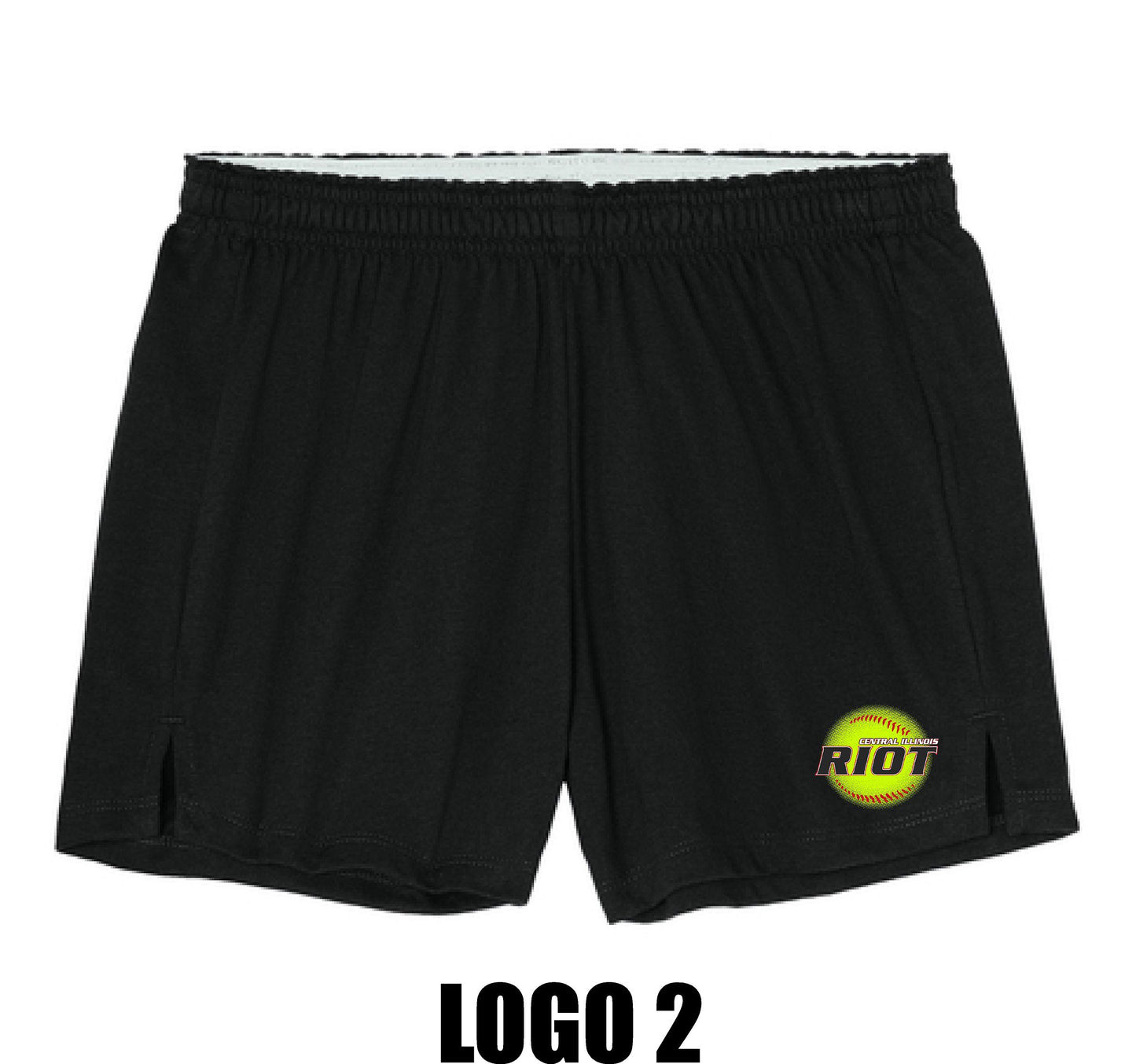 RIOT SOFTBALL Sport-Tek® Women’s Jersey Knit Squad Short (P.LST311/YGST311)