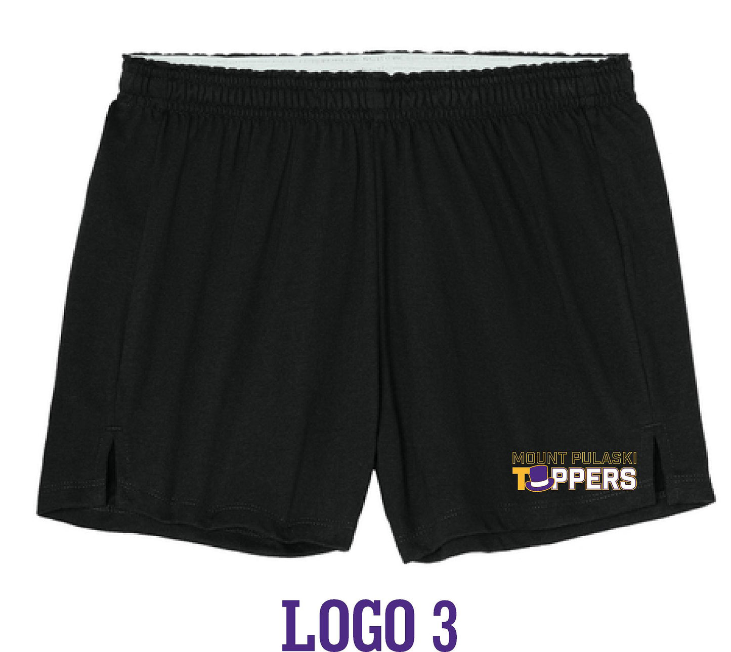 Mount Pulaski Toppers Sport-Tek® Women’s Jersey Knit Squad Short (P.LST311/YGST311)