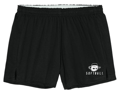 MAFIA BASEBALL/SOFTBALL Sport-Tek® Women’s Jersey Knit Squad Short (P.LST311)