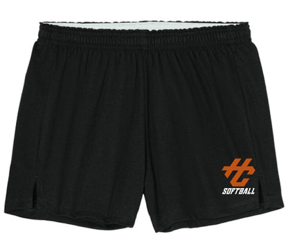 Hitting Center Legacy Softball Sport-Tek® Women’s Jersey Knit Squad Short (P.LST311)