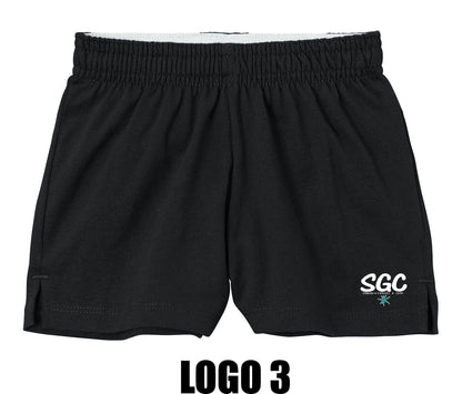 SPRINGFIELD GYMNASTICS CENTER Sport-Tek® Women’s Jersey Knit Squad Short (P.LST311/YGST311)