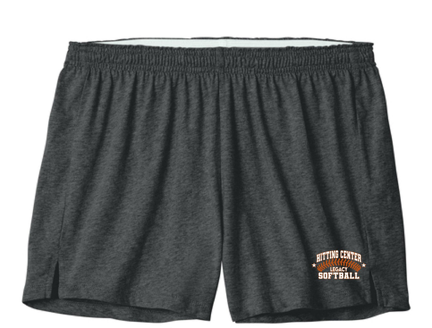 Hitting Center Legacy Softball Sport-Tek® Women’s Jersey Knit Squad Short (P.LST311)