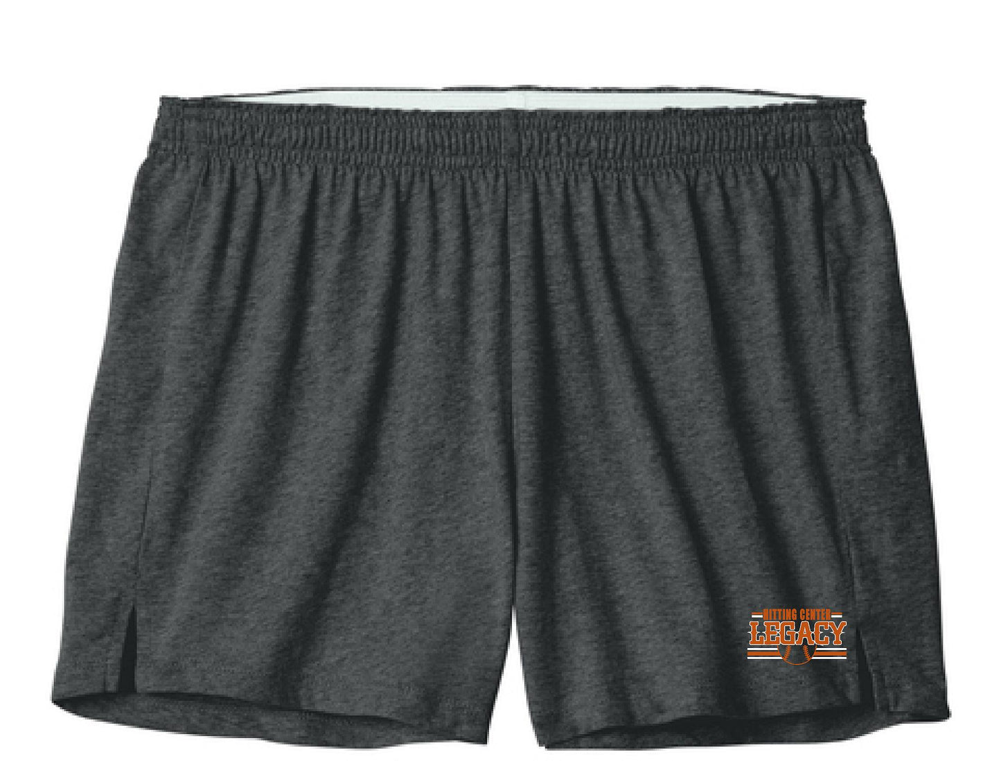 Hitting Center Legacy Softball Sport-Tek® Women’s Jersey Knit Squad Short (P.LST311)