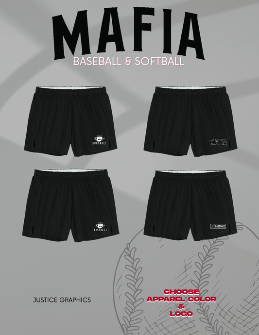 MAFIA BASEBALL/SOFTBALL Sport-Tek® Women’s Jersey Knit Squad Short (P.LST311)