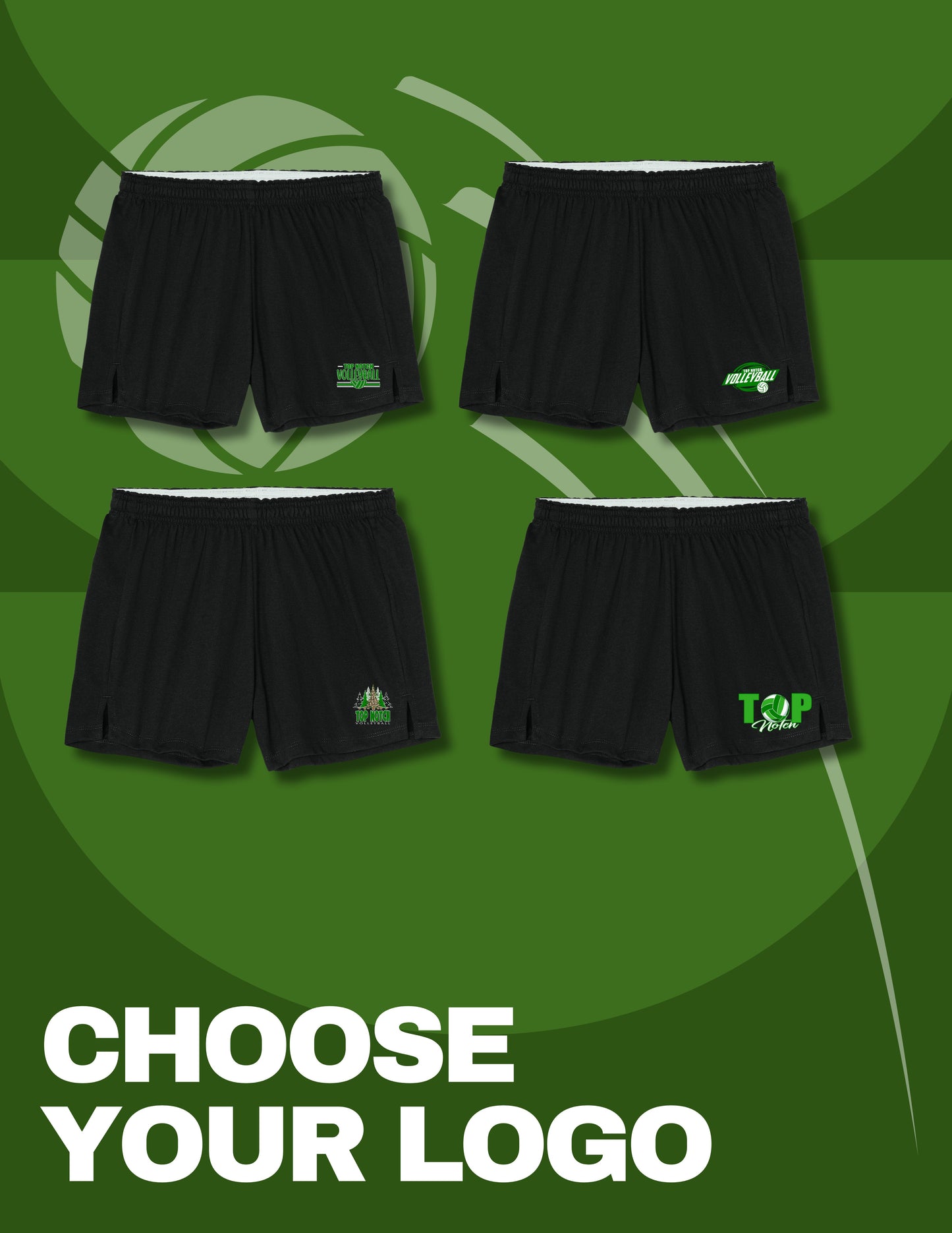 Top Notch Volleyball Sport-Tek® Women’s Jersey Knit Squad Short (P.LST311/YGST311)