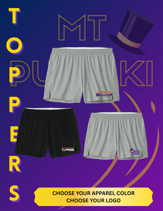 Mount Pulaski Toppers Sport-Tek® Women’s Jersey Knit Squad Short (P.LST311/YGST311)