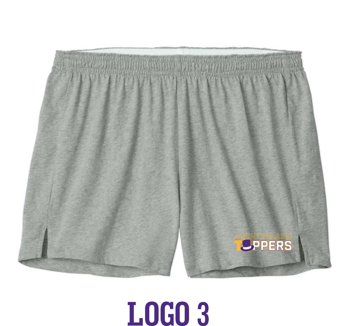 Mount Pulaski Toppers Sport-Tek® Women’s Jersey Knit Squad Short (P.LST311/YGST311)
