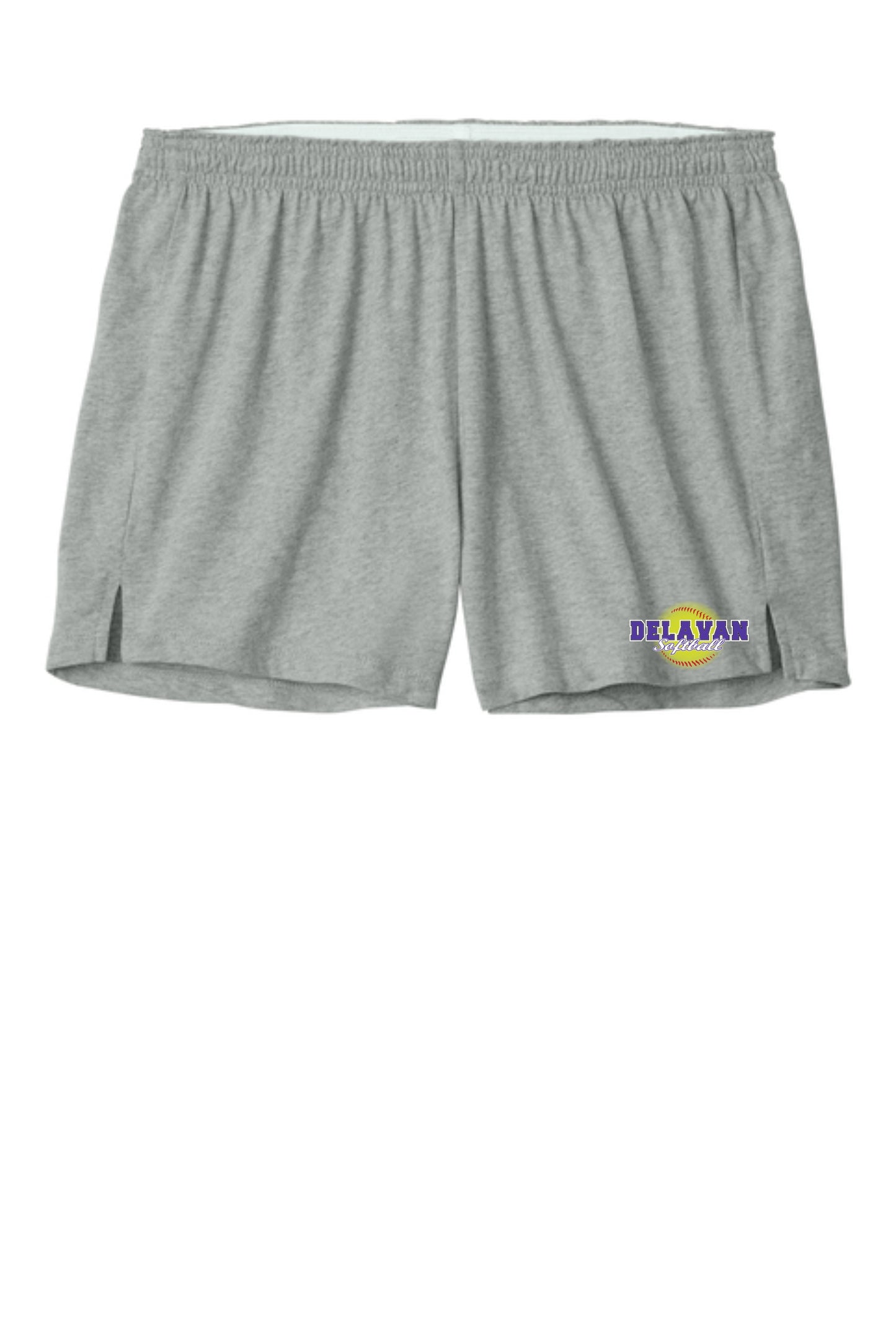 Delavan High School Softball Sport-Tek® Women’s Jersey Knit Squad Short (P.LST311/YGST311)