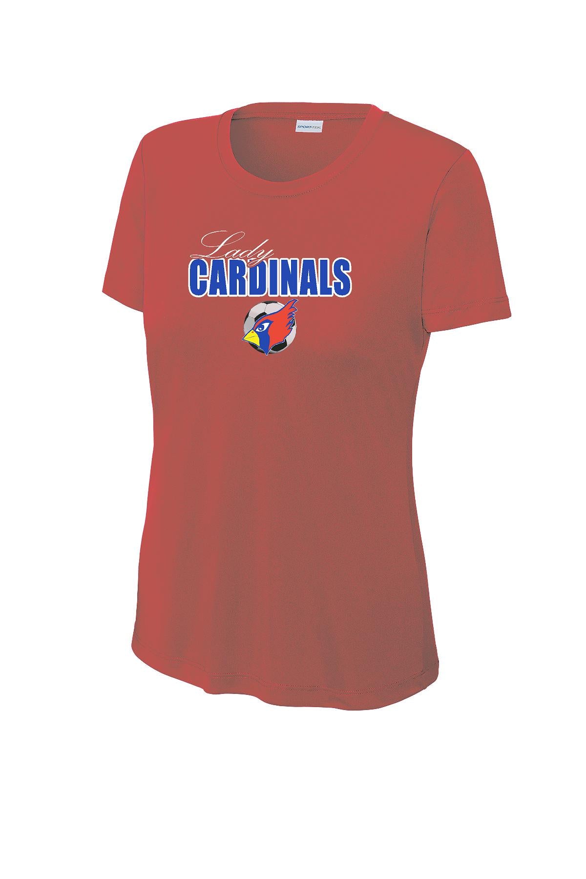 PLEASANT PLAINS GIRLS SOCCER Sport-Tek® Ladies PosiCharge® Competitor™ Tee (P.LST350)