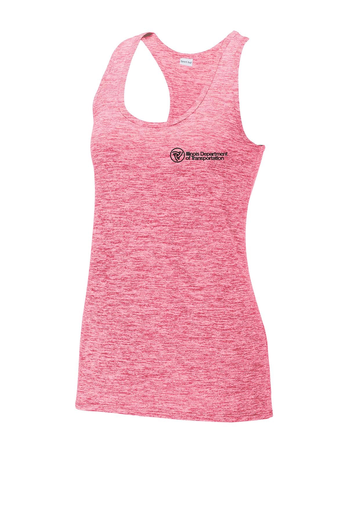 IDOT Sport-Tek® Ladies PosiCharge® Electric Heather Racerback Tank (E. LST396)