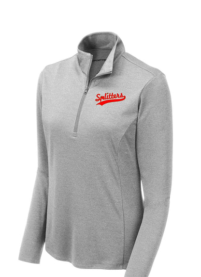 Midwest Splitters Ladies Endeavor 1/4 Zip Pullover (E.LST469)