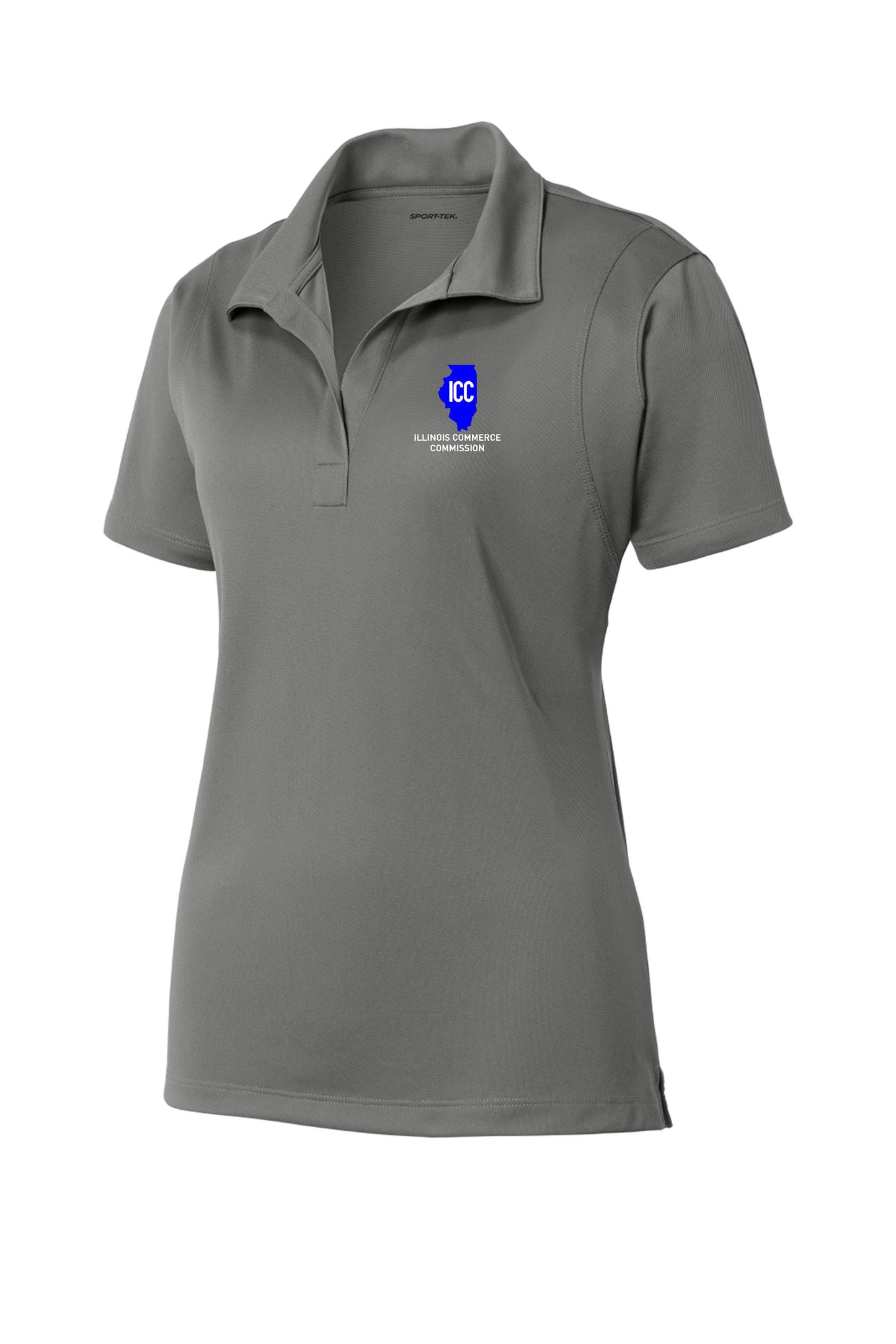Illinois Commerce Commission Ladies SPORT TEK Short Sleeve Polo (E.LST650)