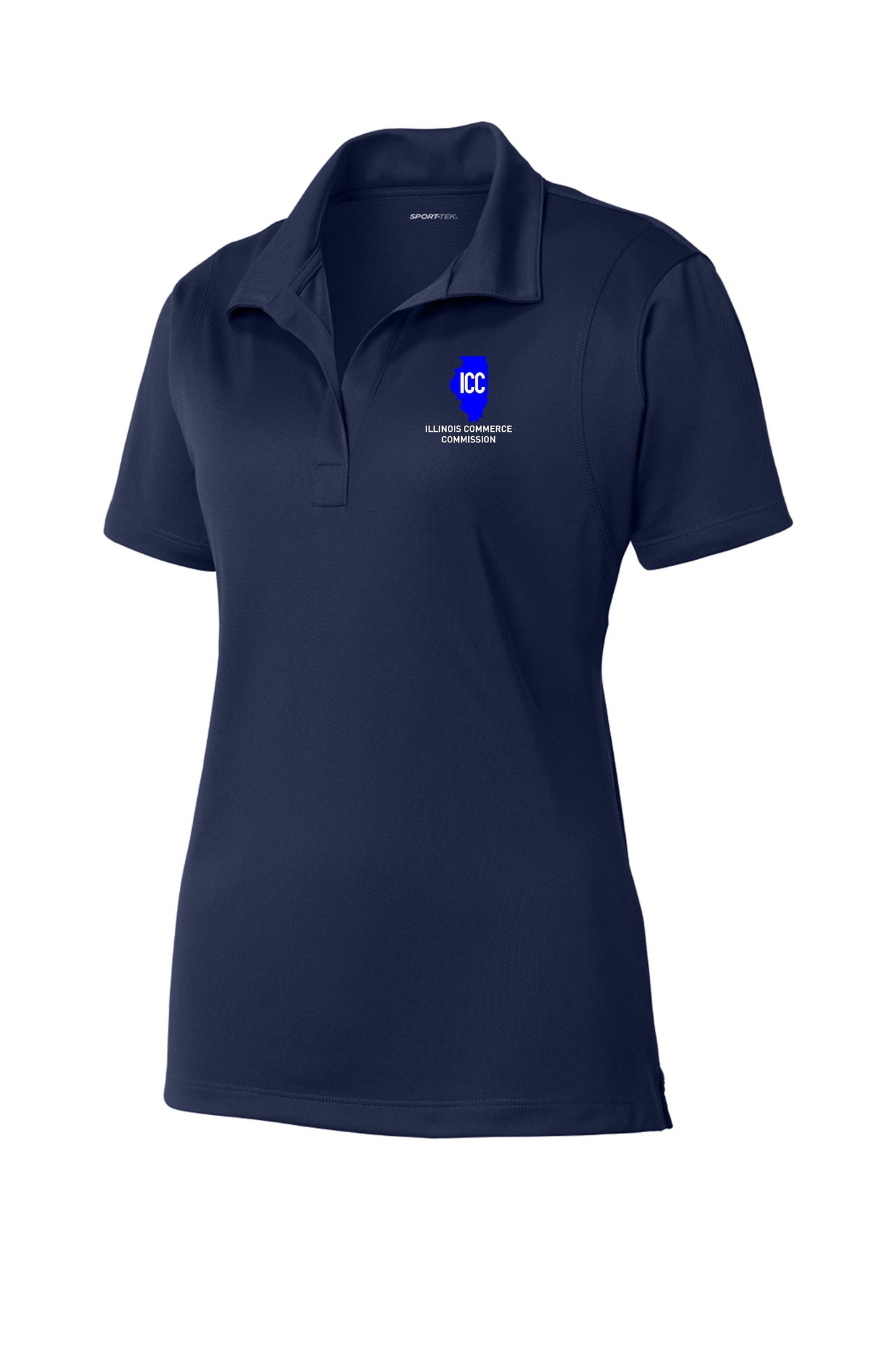 Illinois Commerce Commission Ladies SPORT TEK Short Sleeve Polo (E.LST650)