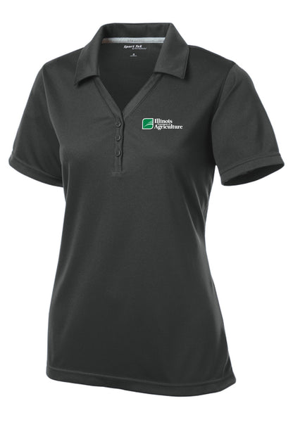 Illinois Department of Agriculture Sport-Tek® Ladies PosiCharge® Micro-Mesh Polo (E. LST680)