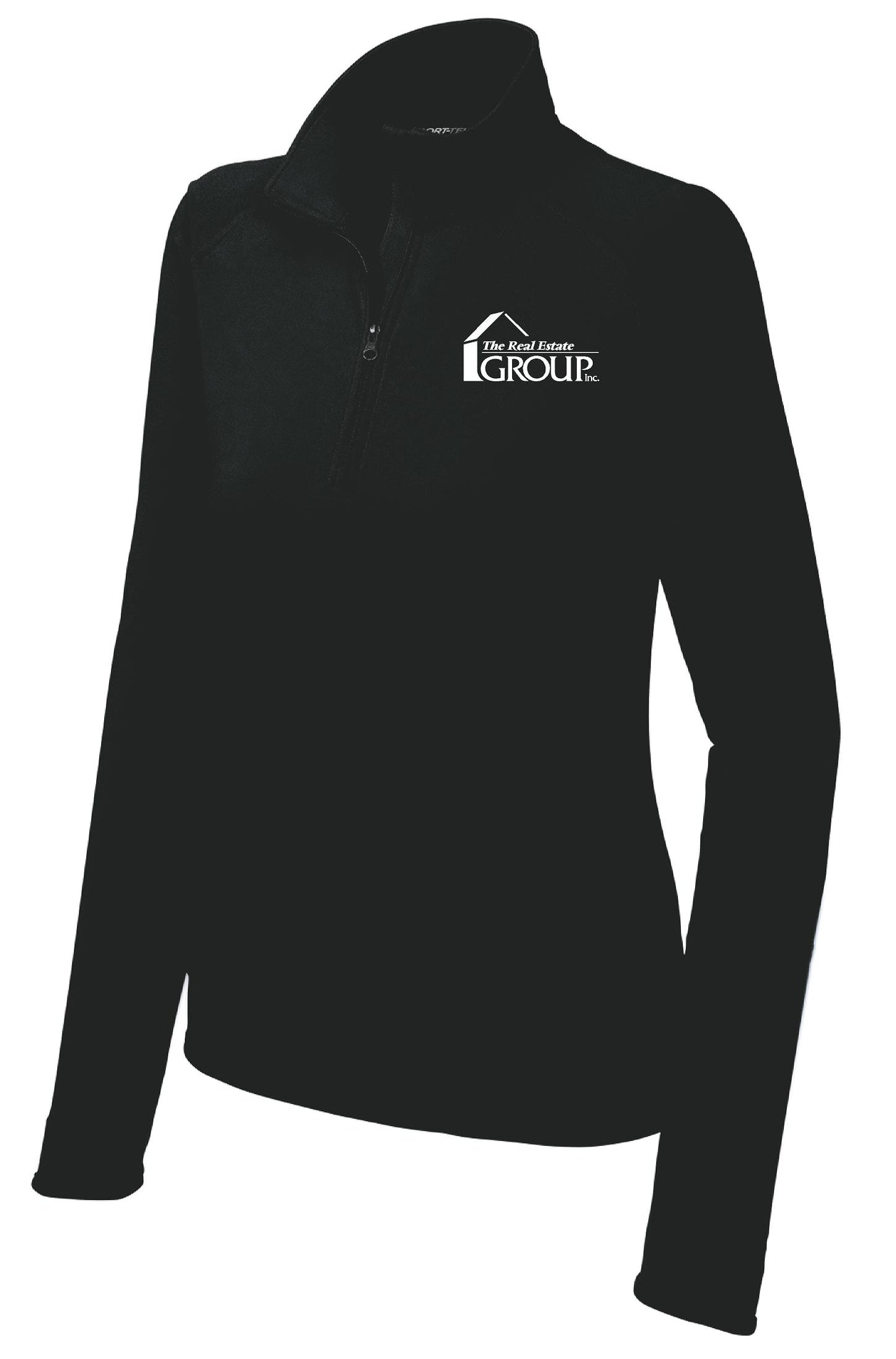The Real Estate Group Sport-Tek® Ladies Sport-Wick® Stretch 1/2-Zip Pullover (E.LST850)