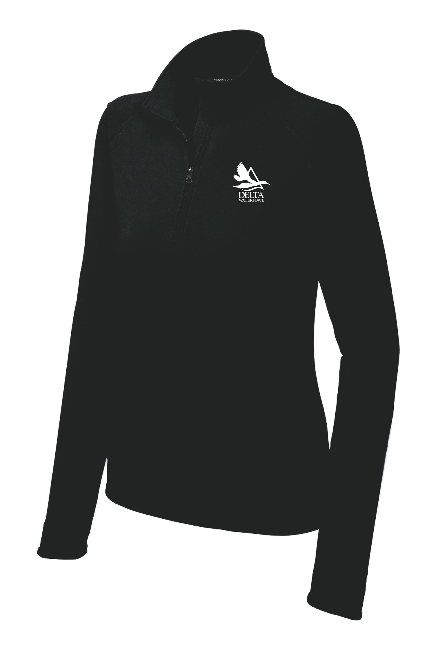 Delta Waterfowl Sport-Tek® Ladies Sport-Wick® Stretch 1/2-Zip Pullover (E.LST850)