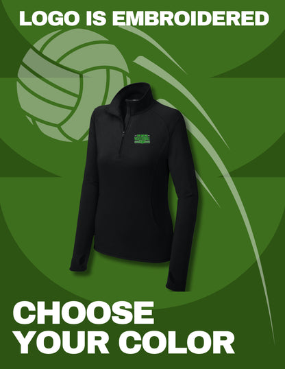 TOP NOTCH LADIES Stretch Half Zip Pullover (E.LST850)