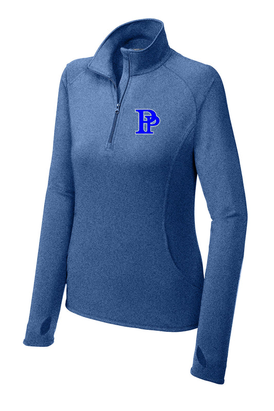 MASCOT SALE Sport-Tek® Ladies Sport-Wick® Stretch 1/2-Zip Pullover (EMB.LST850)