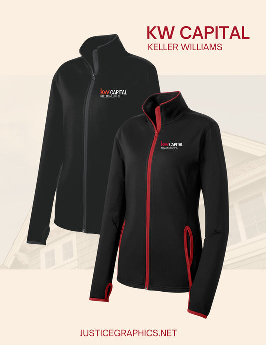 KW CAPITAL LADIES SPORT TEK CONTRAST JACKET (E.LST853)