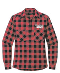 PP CARDINALS Port Authority® Ladies Plaid Flannel Shirt (E.LW669)