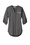 SIU Medicine Simmons Cancer Institute Port Authority ® Ladies 3/4-Sleeve Tunic Blouse (E.LW701)