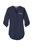 SIU Medicine Simmons Cancer Institute Port Authority ® Ladies 3/4-Sleeve Tunic Blouse (E.LW701)