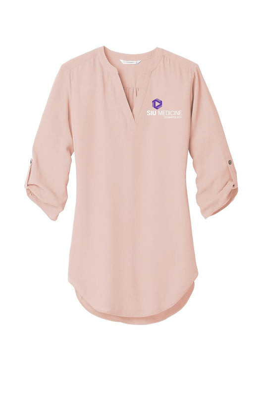 SIU Medicine Dermatology Port Authority ® Ladies 3/4-Sleeve Tunic Blouse (E.LW701)