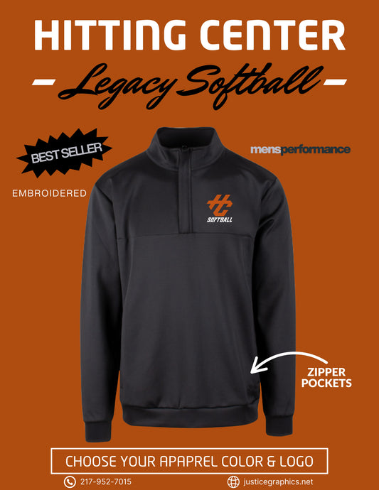 Hitting Center Legacy Softball MEN'S SCUBA KNIT PULLOVER (E.ABBMIRO)